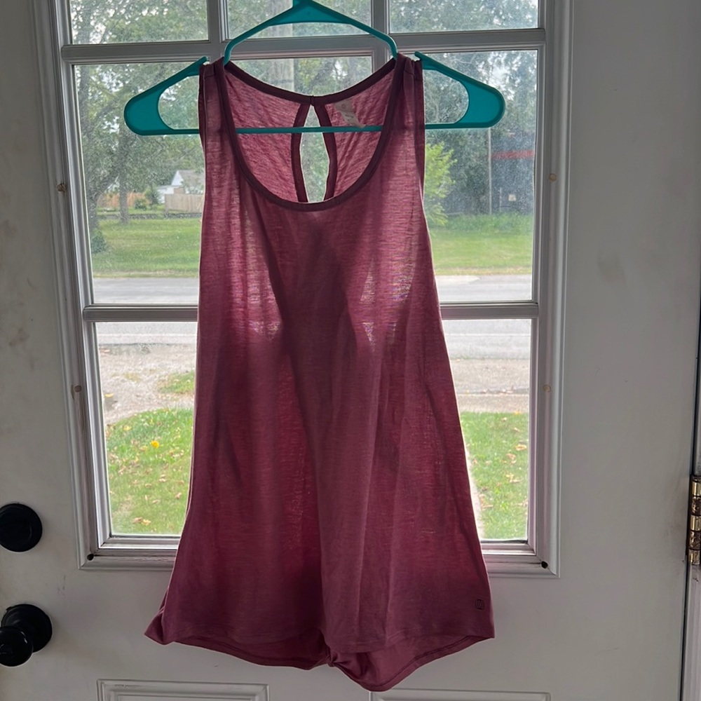Pink tank top